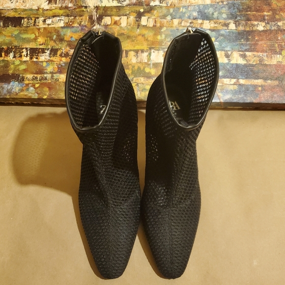 Zara Shoes - Zara Mesh Booties